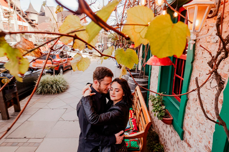 Visão panorâmica de uma das 5 cidades românticas em Minas Gerais em destaque