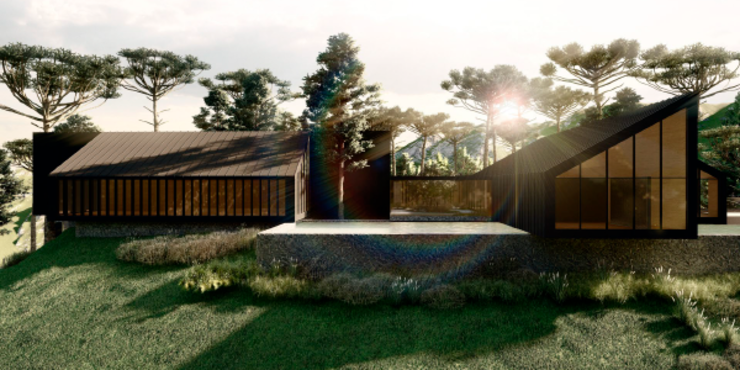 Imagem conceitual do Montzen, hotel e spa em Monte Verde - Minas Gerais